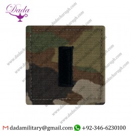 US ARMY FIRST LIEUTENANT RANK OCP,SCORPION BACK VELCRO