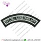 SPECIAL CONSTABULARY SHOULDER TITLE - WITH BORDER WHITE ON BLACK EMBROIDERED UK