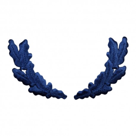 SCRAMBLED EGGS PAIR 2 BLUE PATCH US ARMY NAVY COAST GUARD MARINES USA MILITARY