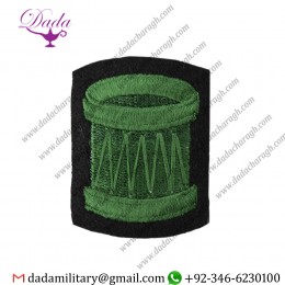 Drummers and Drum Majors - Royal Irish Regiment (RIR) - British Army Badge