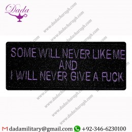 SOME WILL NEVER LIKE ME EMBROIDERED PATCH