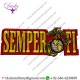 UNITED STATES US MARINE CORPS SEMPER FI IRON OR SEW ON EMBROIDERED SHOULDER PATCH