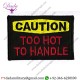 UNIQUE EMBROIDERED SEW IRON ON PATCH (CAUTION TOO HOT.) 3.8 X 2.4 INCHES