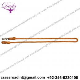 ARMY TRAINING REGIMENT (ATR) SINGLE CORD SAFFRON GOLD LANYARD - BRITISH ARMY