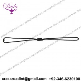 ROYAL REGIMENT OF SCOTLAND DOUBLE CORD BLACK LANYARD - BRITISH ARMY