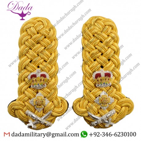 BRITISH ARMY GENERAL GOLD EPAULETTE