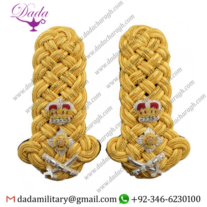 CEREMONIAL UNIFORM SHOULDER CORD EPAULETTE TWISTED UNIFORM ACCESSORIES