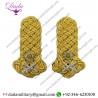 SHOULDER BOARD GOLD WIRE MAJOR GENERAL STAR CROSSED SWORD & BATON