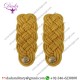 ARMY SHOULDER KNOT MALE GOLD RAYON