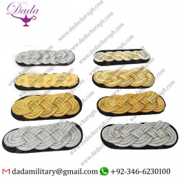 BRITISH ARMY MAJOR GENERAL UNIFORM GOLD CORD SHOULDER BOARD