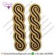 SHOULDER CORD EPAULETTES GOLD BLACK WO1 INFANTRY-REGIMENTS