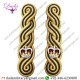 THE ROYAL REGIMENT OF SCOTLAND MAJOR EPAULETTE - BLACK AND GOLD