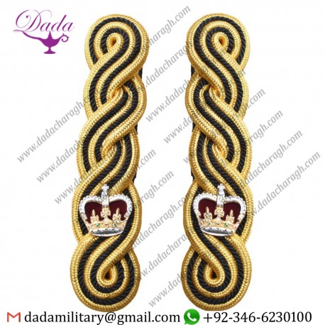 THE ROYAL REGIMENT OF SCOTLAND MAJOR EPAULETTE - BLACK AND GOLD