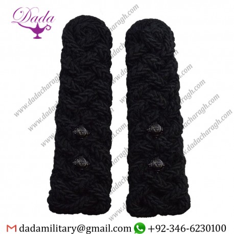THE ROYAL GURKHA RIFLES LIEUTENANT BLACK EPAULETTE