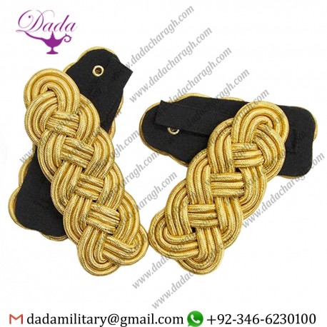 CUSTOMIZED SHOULDER CORD EPAULETTE 3 PLY MILITARY ARMY UNIFORM ACCESSORIES