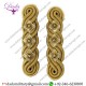 UNIFORM GOLD BULLION WIRE CORD SHOULDER BOARD