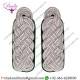 MAJOR TWISTED SHOULDER BOARD BRAID SILVER