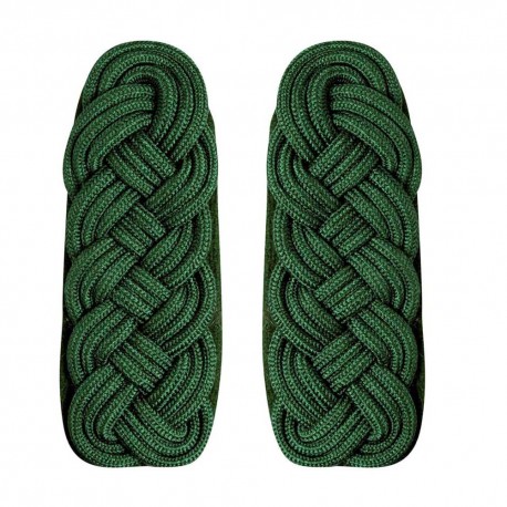 MAJORS GEFLECHT GRUEN SHOULDER BOARD BRAID