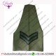 ROYAL IRISH RANGERS CORPORAL BRASSARD OLIVE GREEN EMBROIDERED ARM-BAND OR BRASSARD