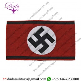 GERMAN WW2 SS OFFICER ARMBAND IN WOOL