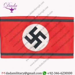 SS PRINTED ARMBAND WWII GERMAN
