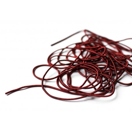 Cannetille smooth dark burgundy mat - embroidery