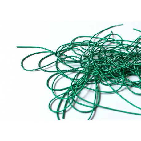 Smooth matt turquoise cannetille - embroidery