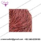 Rough purl bullion French Wire, 1 mm diameter, Burgundy Colour