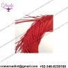 Rough purl bullion French Wire, 1 mm diameter, Scarlet Red