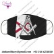 Alabama Masonic Face Mask