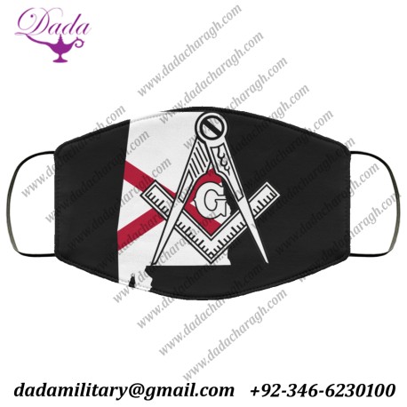 Alabama Masonic Face Mask