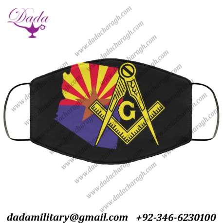 Arizona Masonic Face Mask