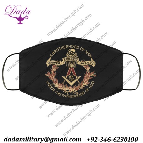 Brotherhood of Man Masonic Face Mask