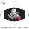 California Masonic Face Mask