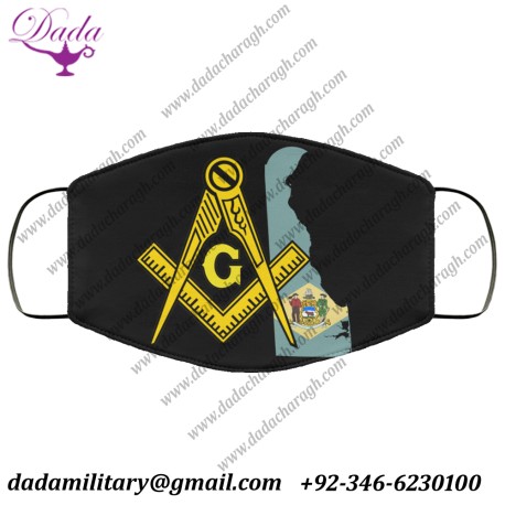 Delaware Masonic Face Mask