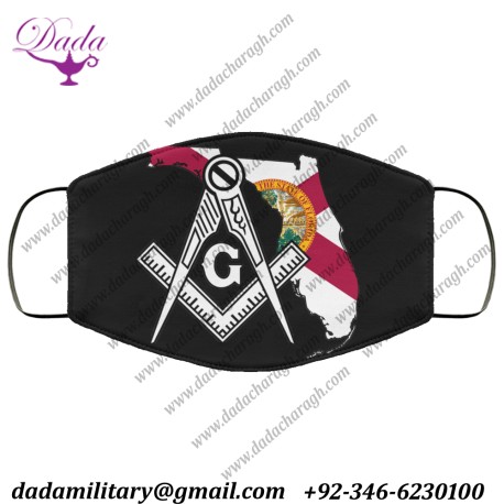 Florida Masonic Face Mask