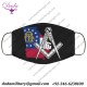 Georgia Masonic Face Mask