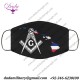 Havaii Masonic Face Mask