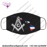 Havaii Masonic Face Mask