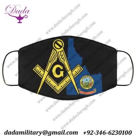 Idaho Masonic Face Mask