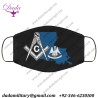 Louisiana Masonic Face Mask