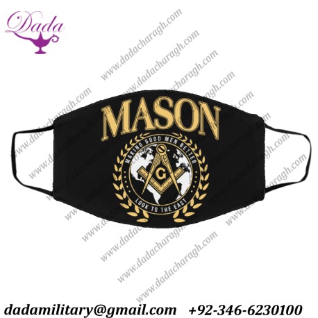 Mason Making Good Men Better Face Mask