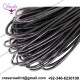 Black Round Smooth Copper Hand Embroidery French Fine Metallic Wire Goldwork Bullion Indian Gimp Dabka Purl Thread