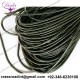Dark Olive Green Round Smooth Copper Hand Embroidery French Fine Metallic Wire Goldwork Bullion Indian Gimp Dabka Purl