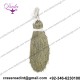 French Metallic Sparkling Copper Bullion Wire For Embroidery Work - Light Antique in color