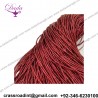 French Wire, Bullion Wire, 1 mm diameter, Dark Red Color