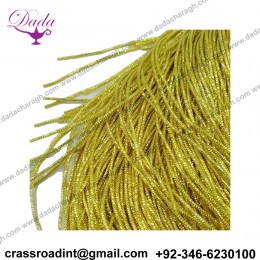 French Wire, Bullion Wire, 1 mm diameter, Yellow Lemon Color