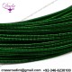 Gimp Wire Copper Zardosi Embroidery Stiff Wire French Stiff wire in Dark Green Colour