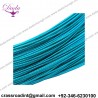 Gimp Wire Copper Zardosi Embroidery Stiff Wire French Stiff wire in Turquoise Blue Color