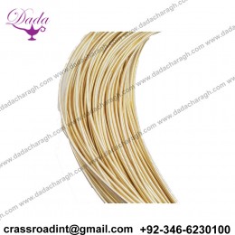tiff French Wire, 1-1.25 mm diameter, Light Gold Color